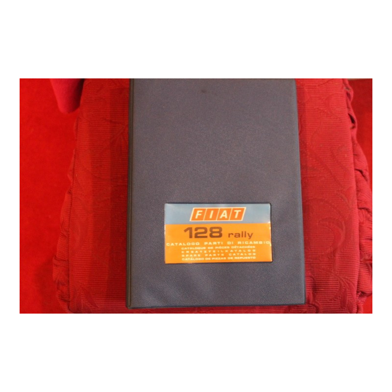 128 RALLY    MECHANICS SPARE PARTS CATALOGUE (1° EDITION 1971)