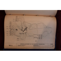 128 RALLY    MECHANICS SPARE PARTS CATALOGUE (1° EDITION 1971)
