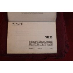 128 SEDAN      BODY SPARE PARTS CATALOGUE (1° EDITION 1969)