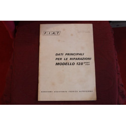 128 SPORT COUPE'      HANDBOOK FOR REPAIRS (1972)
