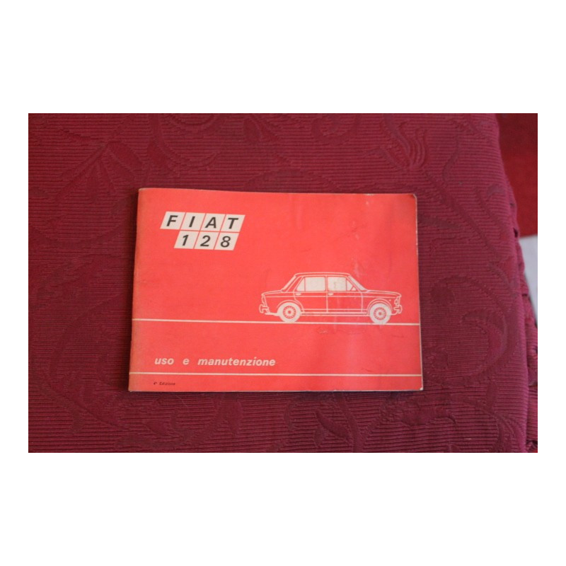 128    USE AND SERVICE BOOK (4°EDITION 1970)
