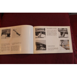 128    USE AND SERVICE BOOK (4°EDITION 1970)