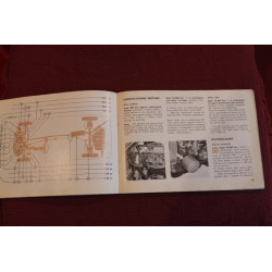 128 BERLINA E FAMILIARE    LIBRETTO USO E MANUTENZIONE (16°EDIZIONE 1973) copertina sbiadita, qualche pagina un pò sporca.