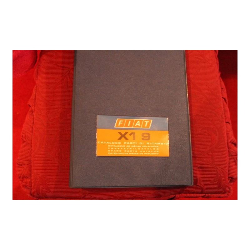 X 1/9       CATALOGO PARTI DI RICAMBIO-MECCANICA (2° EDIZIONE 1974)