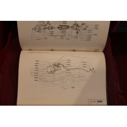 X 1/9       CATALOGO PARTI DI RICAMBIO-MECCANICA (2° EDIZIONE 1974)