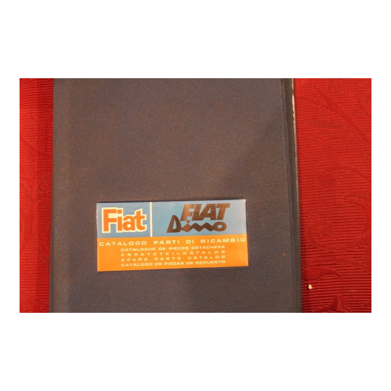 DINO      CATALOGO PARTI DI RICAMBIO-MECCANICA (1° EDIZIONE 1967)