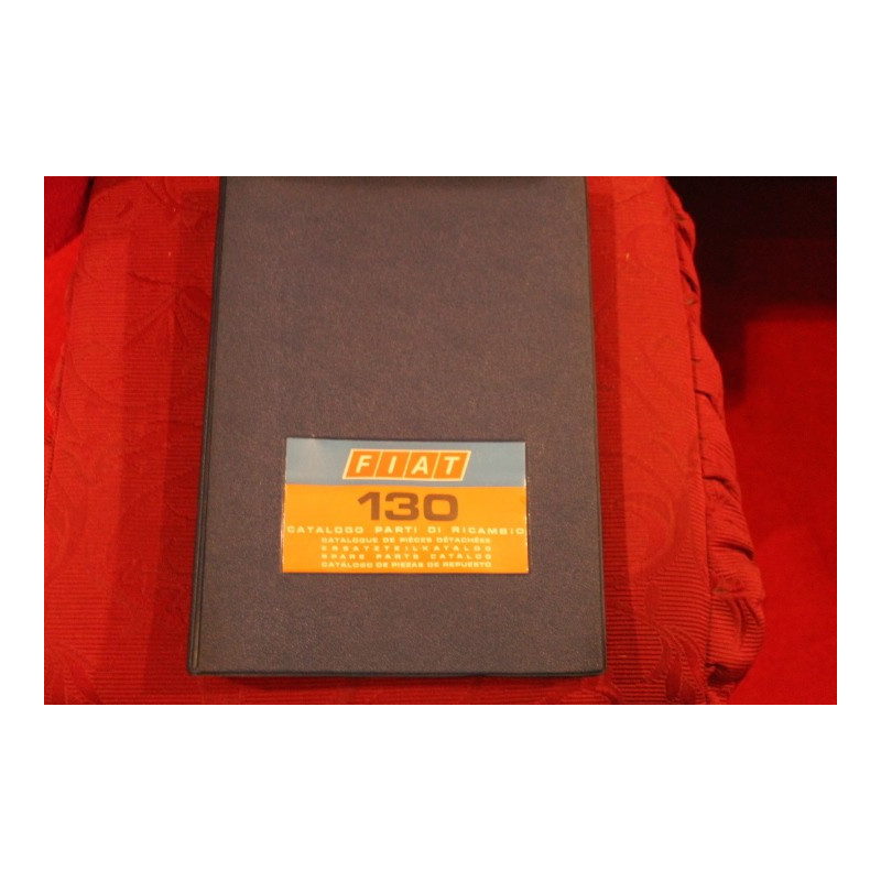 130        CATALOGO PARTI DI RICAMBIO-MECCANICA (1°EDIZIONE 1969)