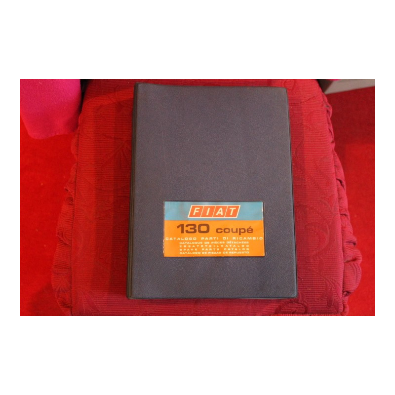 130  COUPE'        CATALOGO PARTI DI RICAMBIO-MECCANICA (1°EDIZIONE 1971)
