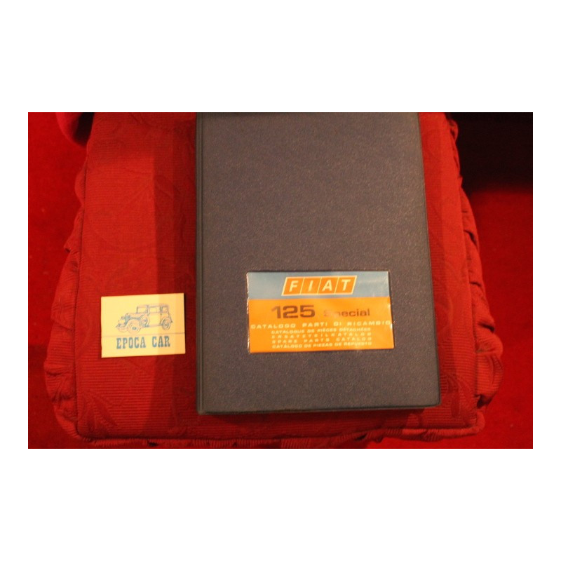 125 SPECIAL     MECHANICS SPARE PARTS CATALOGUE (1° EDITION 1968)