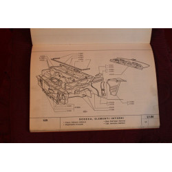 125      BODYSPARE PARTS CATALOGUE (1°EDITION 1967)