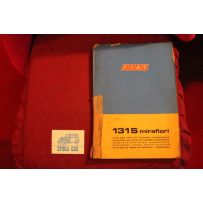 131 S MIRAFIORI    CATALOGO PARTI DI RICAMBIO-CARROZZERIA (1°EDIZIONE 1974) copertina in cattivo stato, interno discreto.