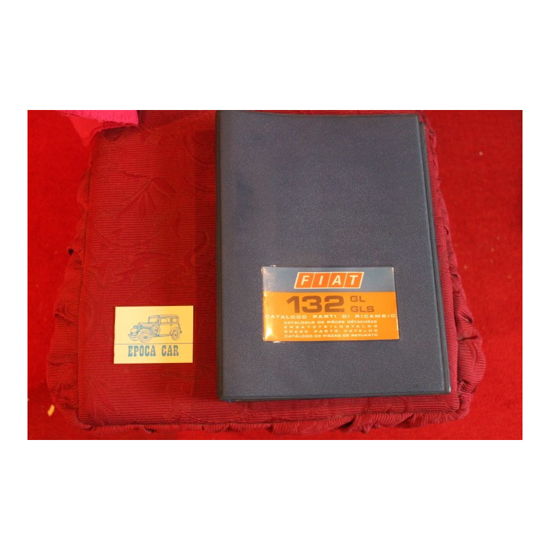 132 GL GLS     MECHANICS SPARE PARTS CATALOGUE (1° EDITION 1974)