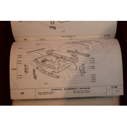 132      BODY SPARE PARTS CATALOGUE (1°EDITION 1972)