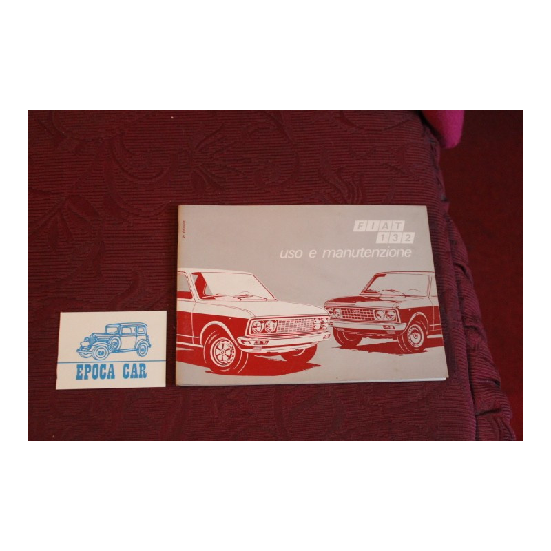 132       USE AND SERVICE BOOK (2°EDITION 1972)