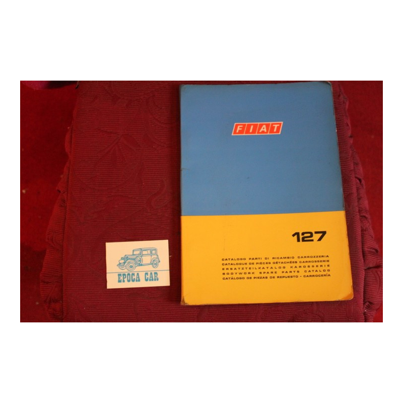 127      BODY SPARE PARTS CATALOGUE (1°EDITION 1971)