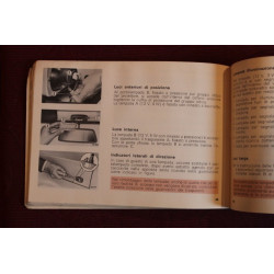 126      USE AND SERVICE BOOK (8°EDITION 1979) cover with little defects