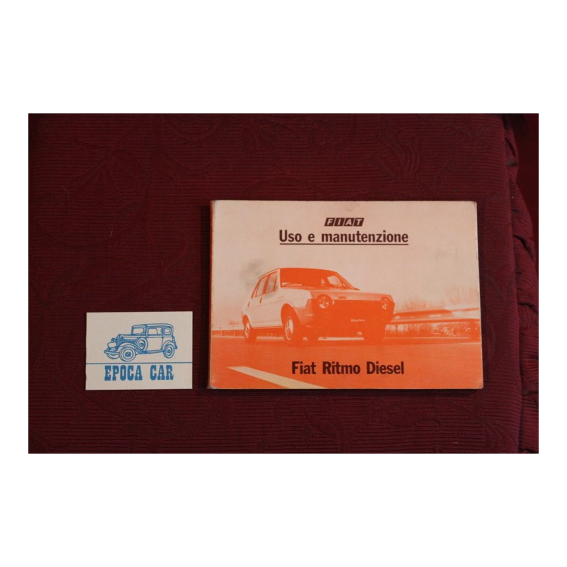 RITMO DIESEL      USE AND BOOK SERVICE (3° EDITION 1980)
