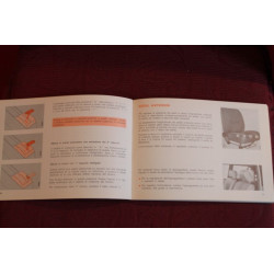 RITMO          USE AND SERVICE BOOK (11°EDITION 1981)