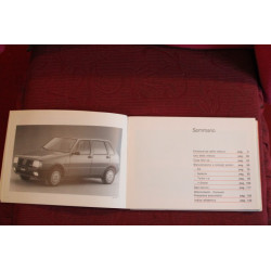 UNO        USE AND SERVICE BOOK (9°EDITION 1989)