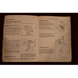 MINI DE TOMASO      USE AND SERVICE BOOK (1978)