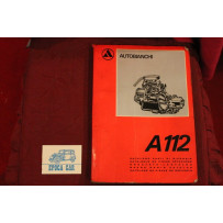 A 112        CATALOGO PARTI DI RICAMBIO-MECCANICA (1°EDIZIONE1970)