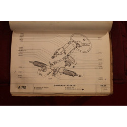 A 112        CATALOGO PARTI DI RICAMBIO-MECCANICA (1°EDIZIONE1970)