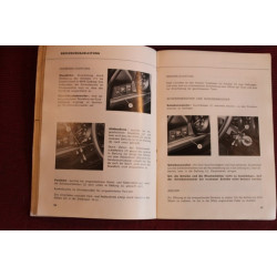 A112 E    A112 ABARTH 70 HP    USE AND SERVICE BOOK ( IN GERMAN) (1976)