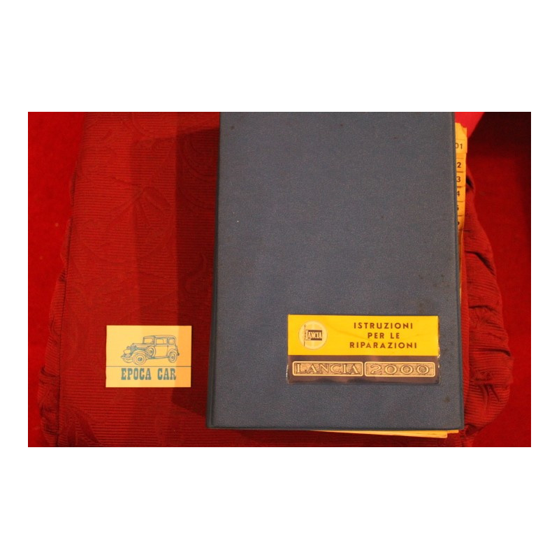 LANCIA 2000         HANDBOOK FOR REPAIRS ( 1°EDITION 1971 / 72)