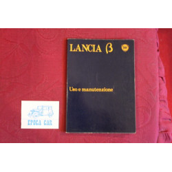BETA      LIBRETTO USO E MANUTENZIONE (2°EDIZIONE 1980)