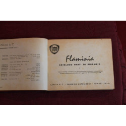FLAMINIA      BODY AND MECHANICS SPARE PARTS CATALOGUE (2°EDITION 1960)