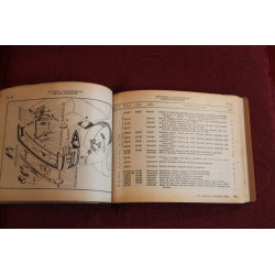 FLAMINIA      BODY AND MECHANICS SPARE PARTS CATALOGUE (2°EDITION 1960)