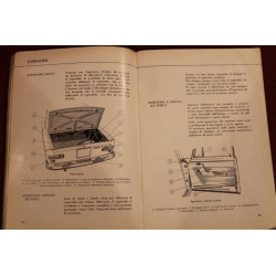 FULVIA 2C GT       LIBRETTO USO E MANUTENZIONE (6°EDIZIONE 1968)