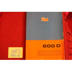 600 D       MECHANICS SPARE PARTS CATALOGUE (1° EDITION 1967)