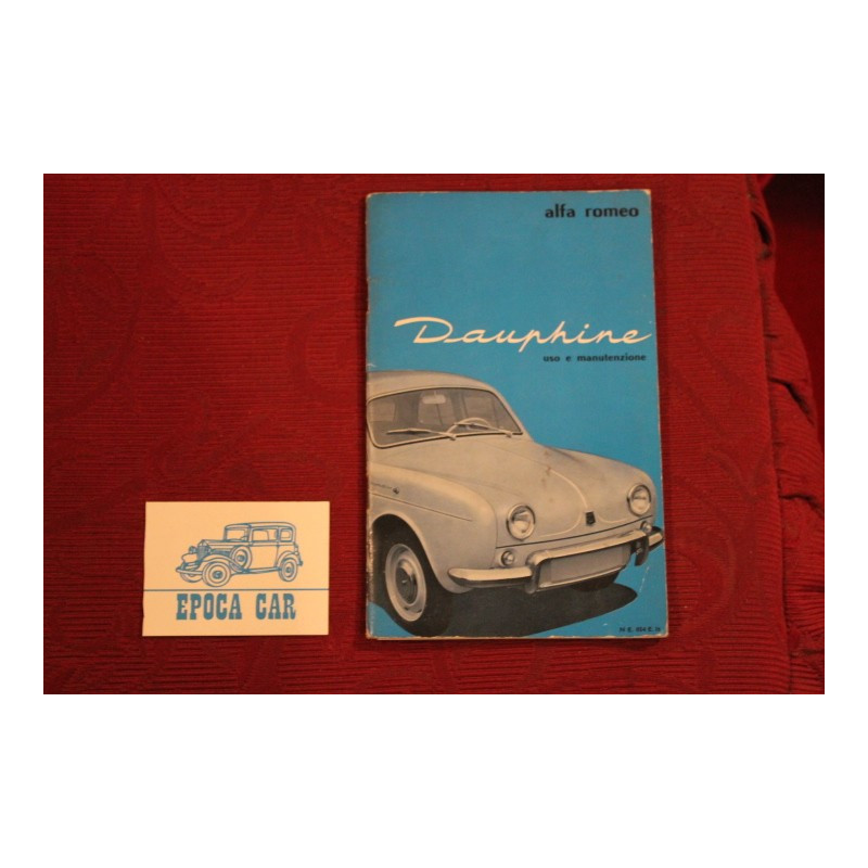DAUPHINE   USE AND SERVICE BOOK