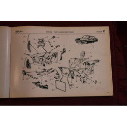 ALFETTA   CATALOGO RAPIDO PER L' OEDINAZIONE DEI RICAMBI (1972)