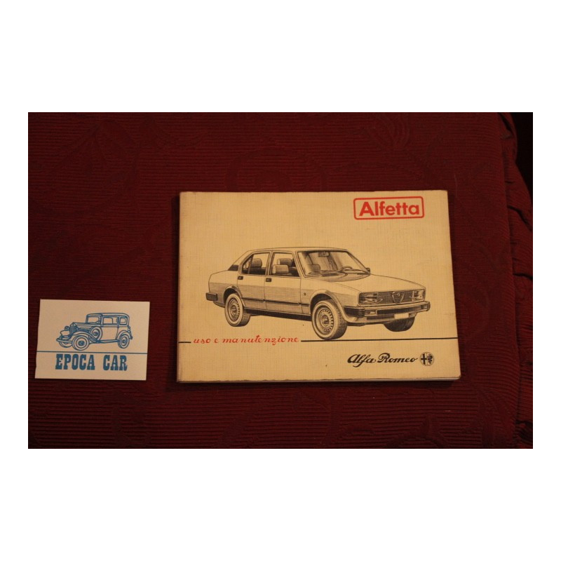 ALFETTA      USE AND SERVICE BOOK (1982)