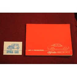 ALFETTA 2000        LIBRETTO USO E MANUTENZIONE (1977)