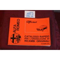 ALFASUD     CATALOGO RAPIDO PER RICAMBI ORIGINALI ( 1972)