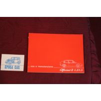 ALFASUD TI  1300 1500     LIBRETTO USO E MANUTENZIONE (1979)