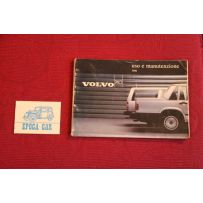 VOLVO 740    USE AND SERVICE BOOK (1986) IN ITALIAN