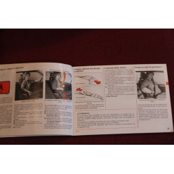 VOLVO 740    USE AND SERVICE BOOK (1986) IN ITALIAN