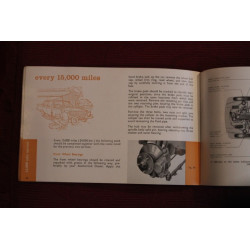 FORD ZEPHYR 4 e 6       OWNER' S HANDBOOK (1962) IN ENGLISH