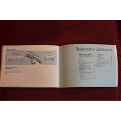 AUSTIN-MORRIS  ALLEGRO     USE AND SERVICE BOOK (1979) IN ITALIAN