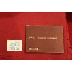 OPEL KADETT-ASCONA-MANTA-REKORD    LIBRETTO USO E MANUTENZIONE (1977) IN ITALIANO 1 pagina interna staccata