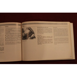VOLKSWAGEN GOLF    USE AND SERVICE BOOK (1987) IN ITALIAN