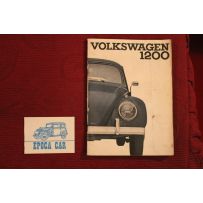 VOLKSWAGEN 1200    USE AND SERVICE BOOK (1963) IN ITALIAN