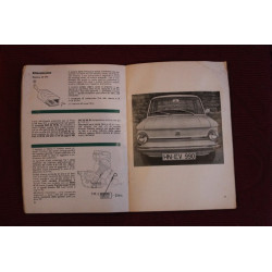 NSU PRINZ L     USE AND SERVICE BOOK   IN ITALIAN   some halo