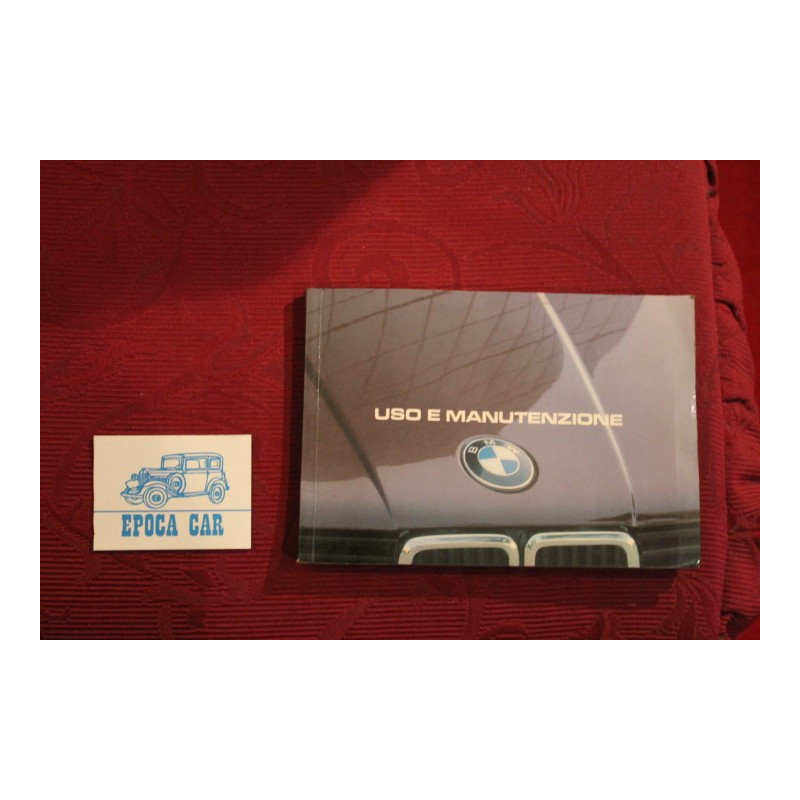 BMW 316 318i 320i 325i      LIBRETTO USO E MANUTENZIONE (1982) IN ITALIANO