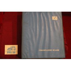 NSU PRINZ 1100 TT / NSU 110      CATALOGO PARTI DI RICAMBIO (1967) IN TEDESCO