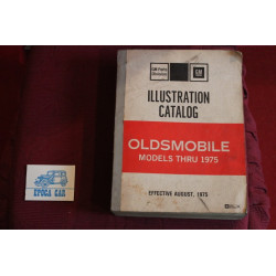 OLDSMOBILE  MODELS THRU 1975      SPARE PARTS CATALOGUE (1975) IN ENGLISH